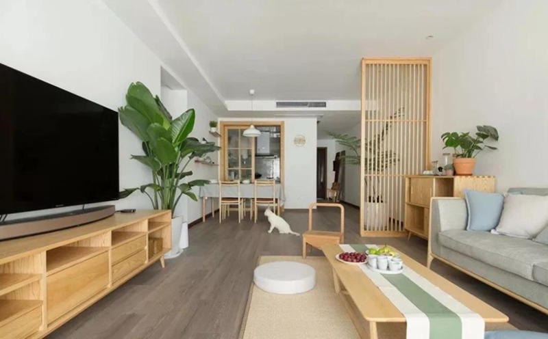 原木風(fēng)全屋定制家居，星空梵高全屋定制